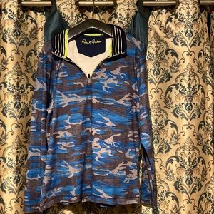 Robert Graham Men’s Sweater XL Blue/Gray